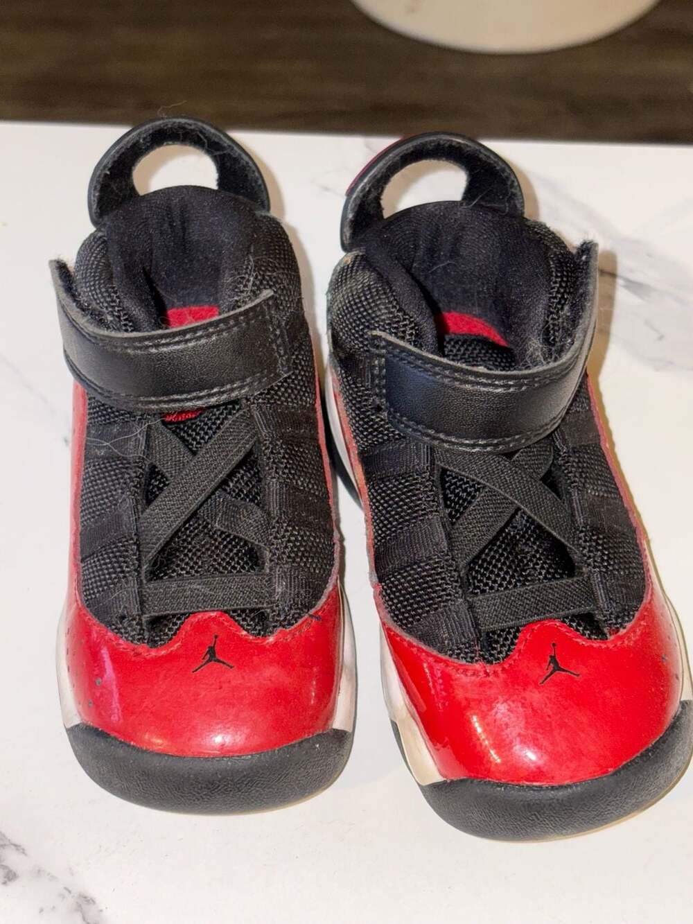 Jordan 6 Rings Red Toddler Size 7C